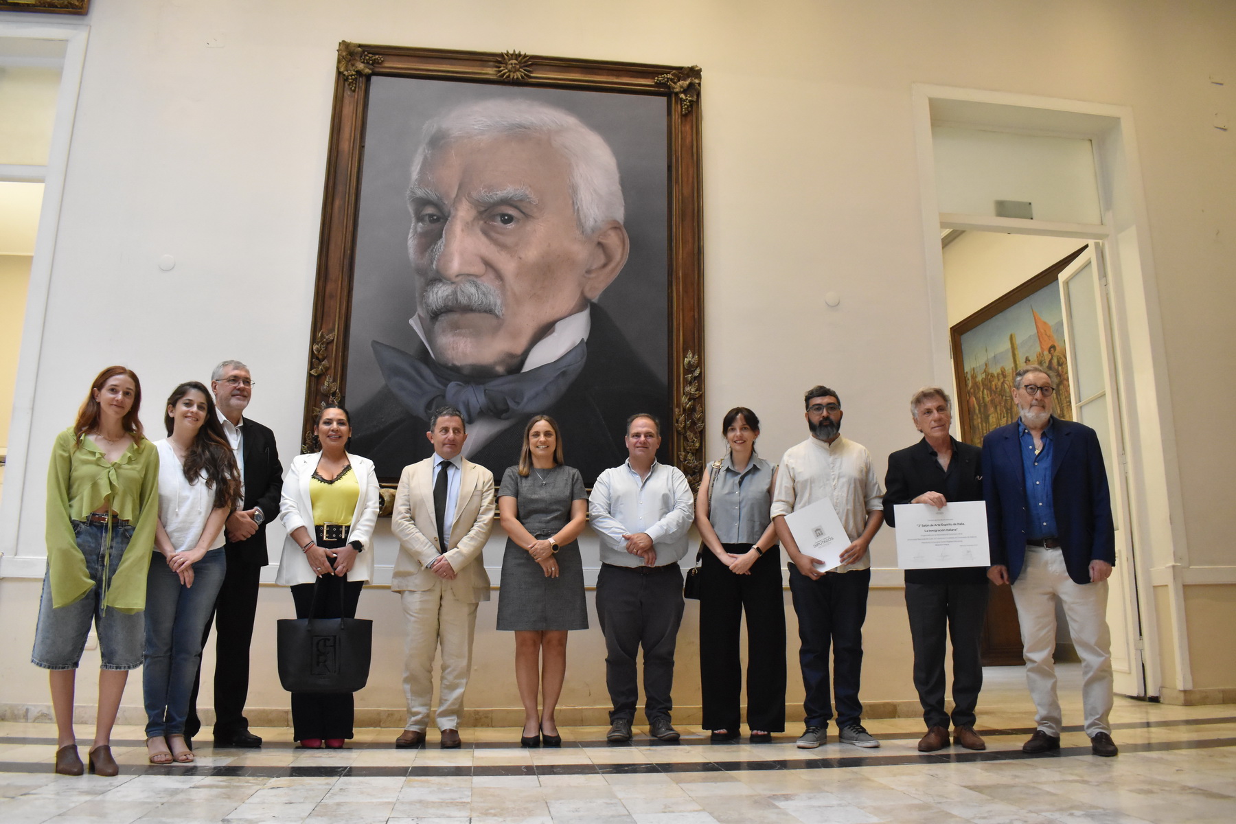 Declaran de interés cultural y social concurso de arte sobre la inmigración italiana