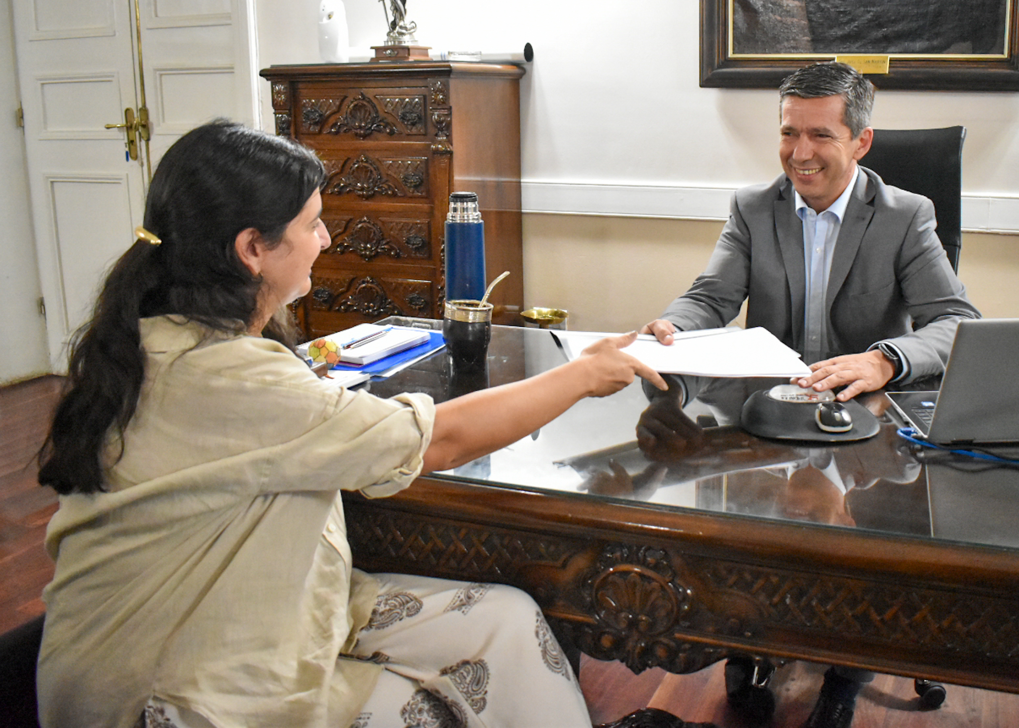 Autonomía Municipal: el Poder Ejecutivo presentó el proyecto de enmienda constitucional a Diputados