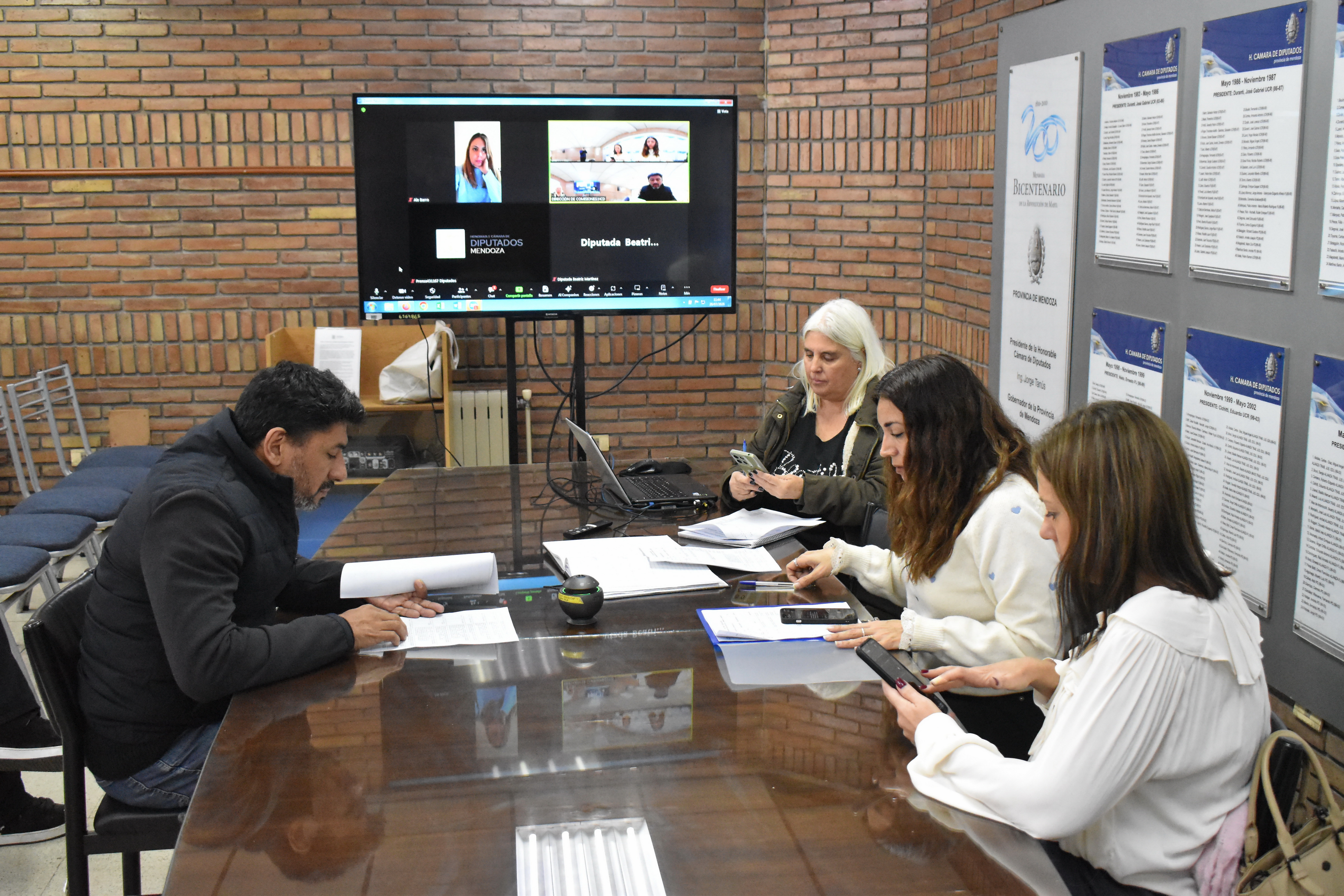 Cultura y Educación retomó sus reuniones habituales